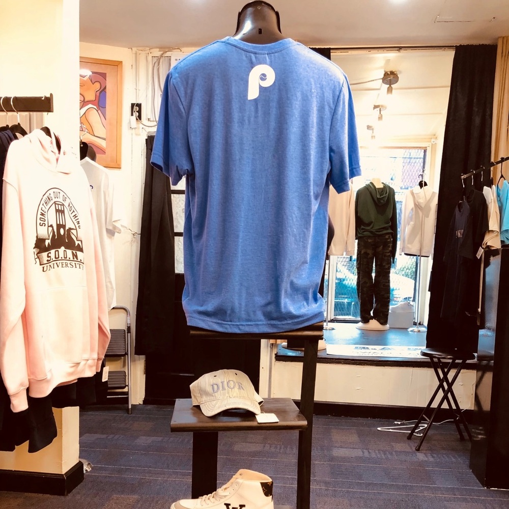 2-1 Phillies Graphic Tee - light blue & Maroon Short Sleeve Shirts - Picture 4 of 5